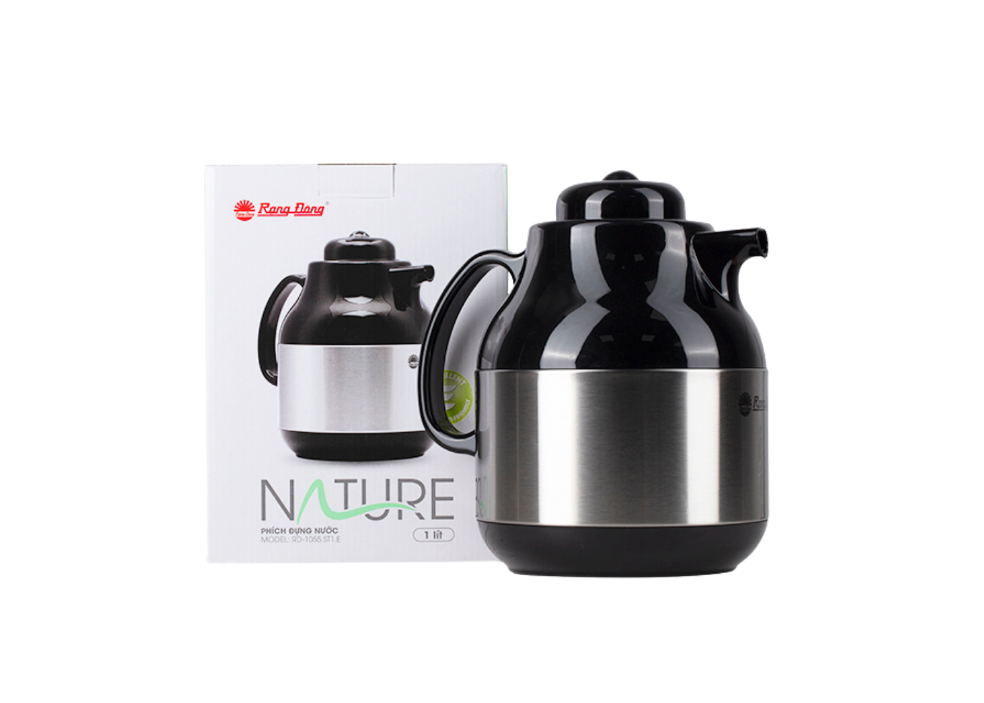 Phích pha trà inox 1L Rạng Đông 1055 ST1.E